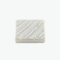 Ella White Silver - Lily Ana Luxury Bags